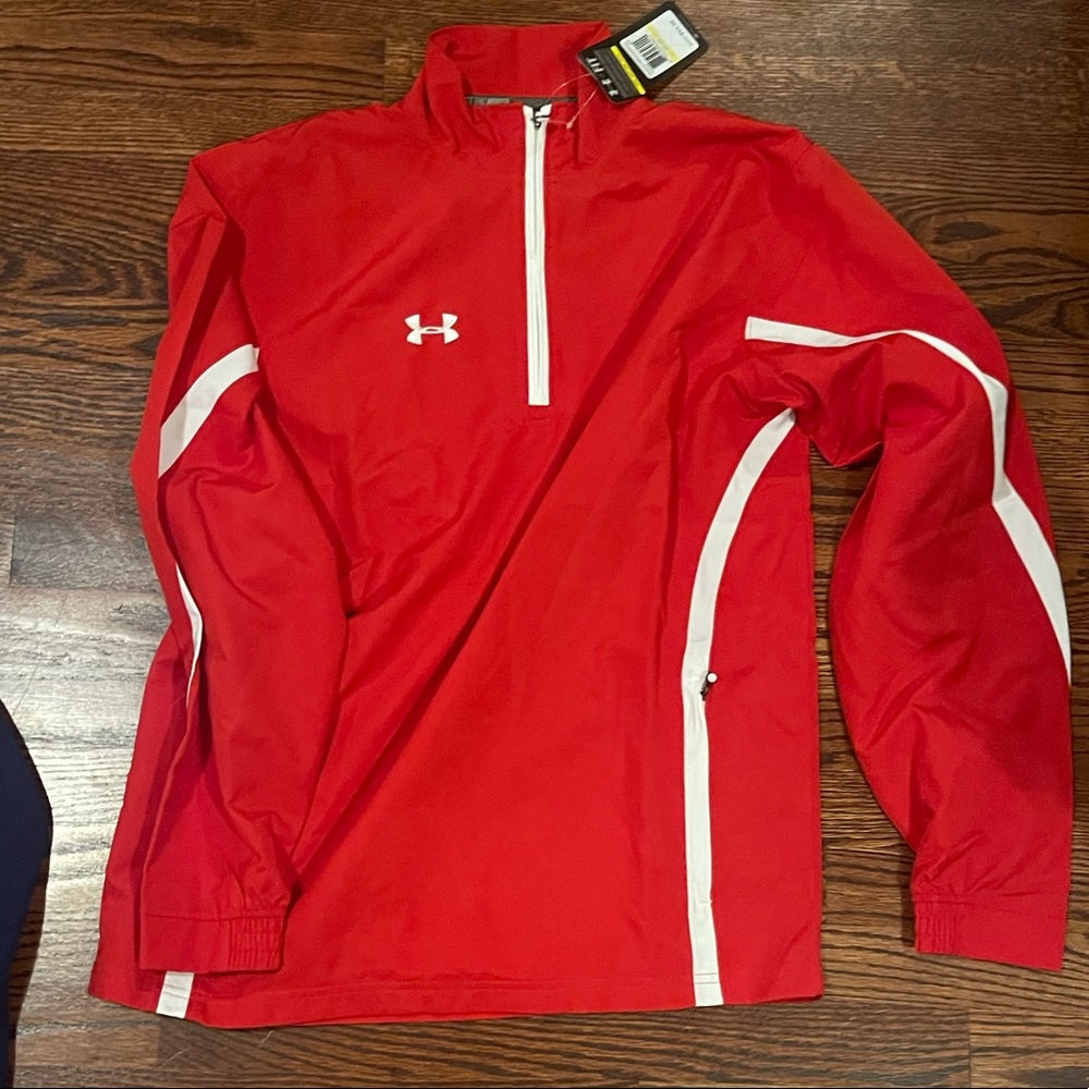 Mens Under Armour Zip Up